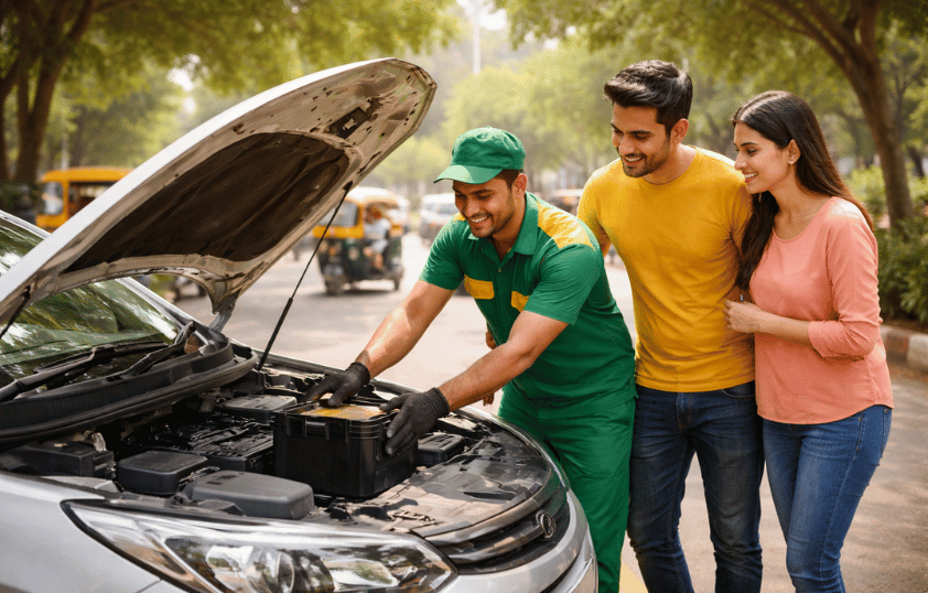 Emergency Car Battery Replacement in Gujarat